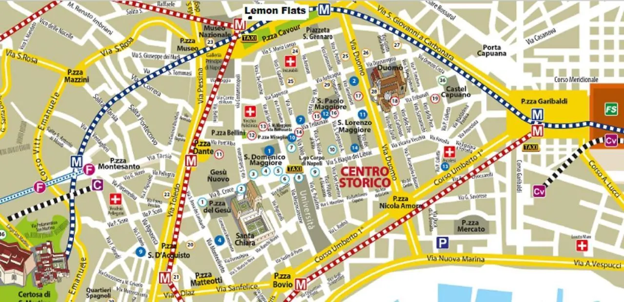 Bed & Breakfast B&B Lemon Flats Naples Italy